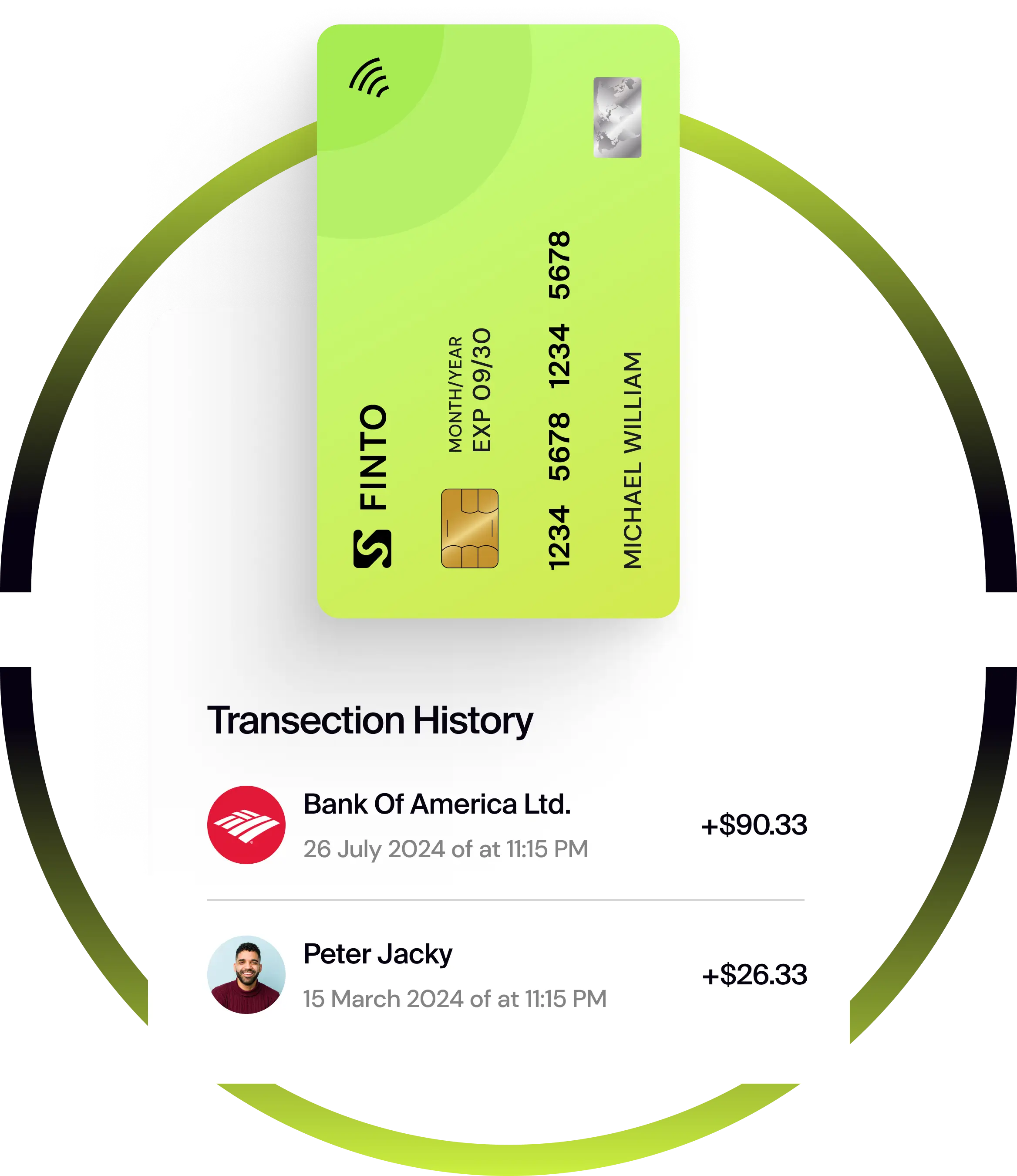 Transactions Card image